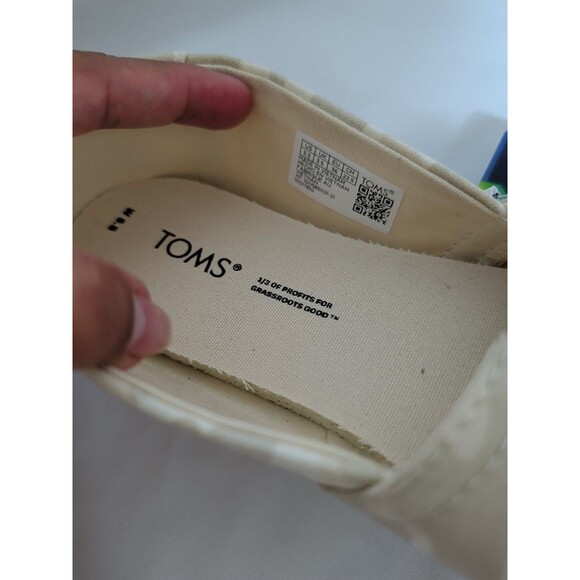 Women's TOMS Camouflage Shoes Alpargata 5.5 Ortholite Comfort Foam Insoles - Picture 5 of 10